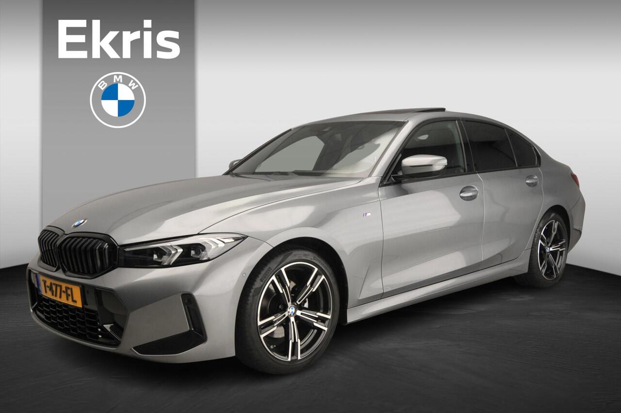 BMW 3-SERIE Sedan 320i | M-Sportpakket | LED | Navigatie | Schuifdak | Stoelverwarming | DAB | Hifi speakers | Alu 18 inch