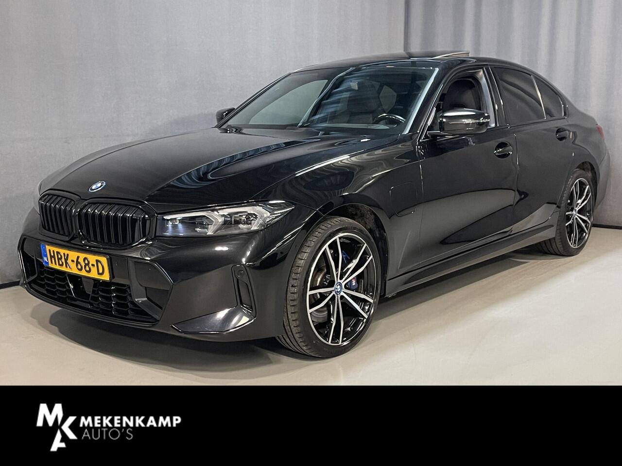BMW 3-SERIE 330e xDrive M Sport Pro 19"/Lederen M-zetels + memory/Schuif - kanteldak/Adaptieve cruise/Keyless/Camera/Dodehoek/Laser LED