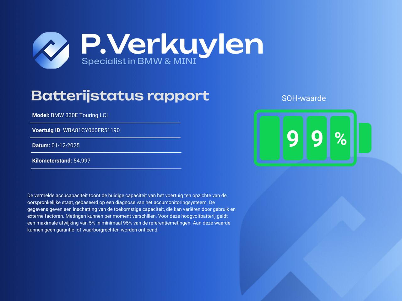 BMW 3-SERIE Touring 330e M SPORT PRO LCI | M STOELEN | MEMORY SEATS | PANORAMA | 360 CAMERA | 19 INCH LM VELGEN |