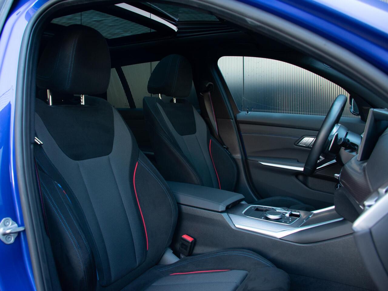 BMW 3-SERIE Touring 330e LCI-2 l Long Range l M-sport l Trekhaak l Pano l Verwarmd Stuurwiel l Adapt. Cruise l Head-Up l