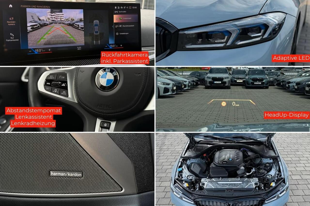 BMW 3-SERIE 320d xDrive M-SPORT ** LASER, NAVI+, LEDER, HuD, ACC, SCHUIF/KANTEL, 19-inch LMV, H&K ** 1e EIG - UNFALLFREI - BMW GAR ** ** INFORMEER OOK NAAR ONZE AANTREKKELIJKE FINANCIAL-LEASE TARIEVEN **
