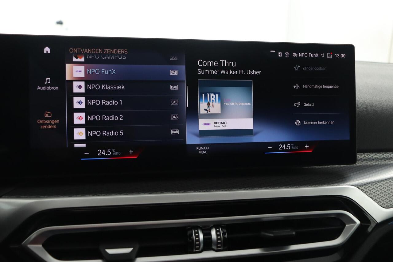 BMW 3-SERIE 320e BMW 320e Sedan M Sport | Glazen Schuif-/kanteldak | Trekhaak Elektrisch | Harman Kardon | Active Cruise Control | Stoelverwarming | 19" M Dubbelspaak