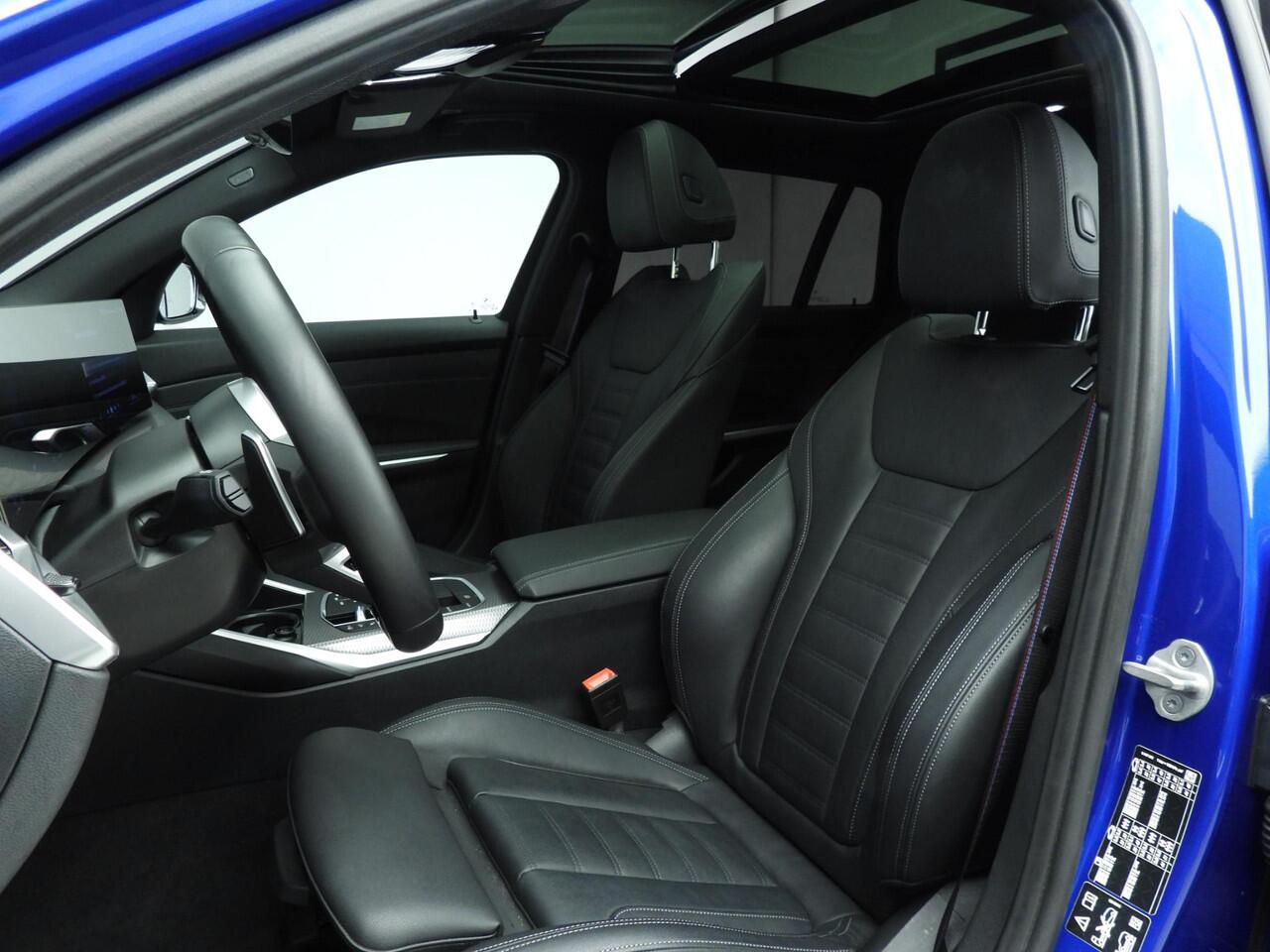 BMW 3-SERIE Touring 330i xDrive | M-Sportpakket | LED | Leder | HUD | Schuifdak | Trekhaak | Stoelverwarming | Keyles go | DAB | Alu 19 inch