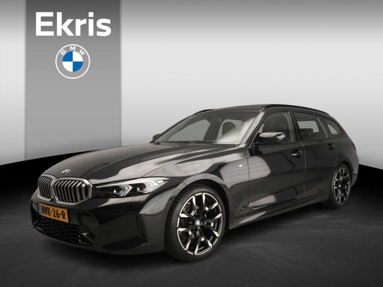 BMW 3-SERIE Touring 320i | M-Sportpakket | LED | Leder | Navigatie | Schuifdak | Trekhaak | Stoelverwarming | DAB | Alu 19 inch
