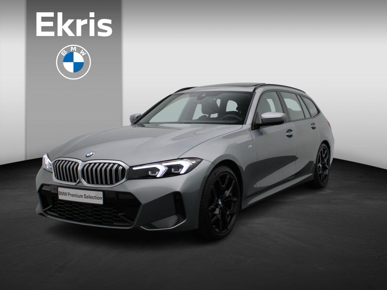 BMW 3-SERIE Touring 318i M Sportpakket | Trekhaak | Achteruitrijcamera | Panoramadak | Parking Assistant | DAB | 19''