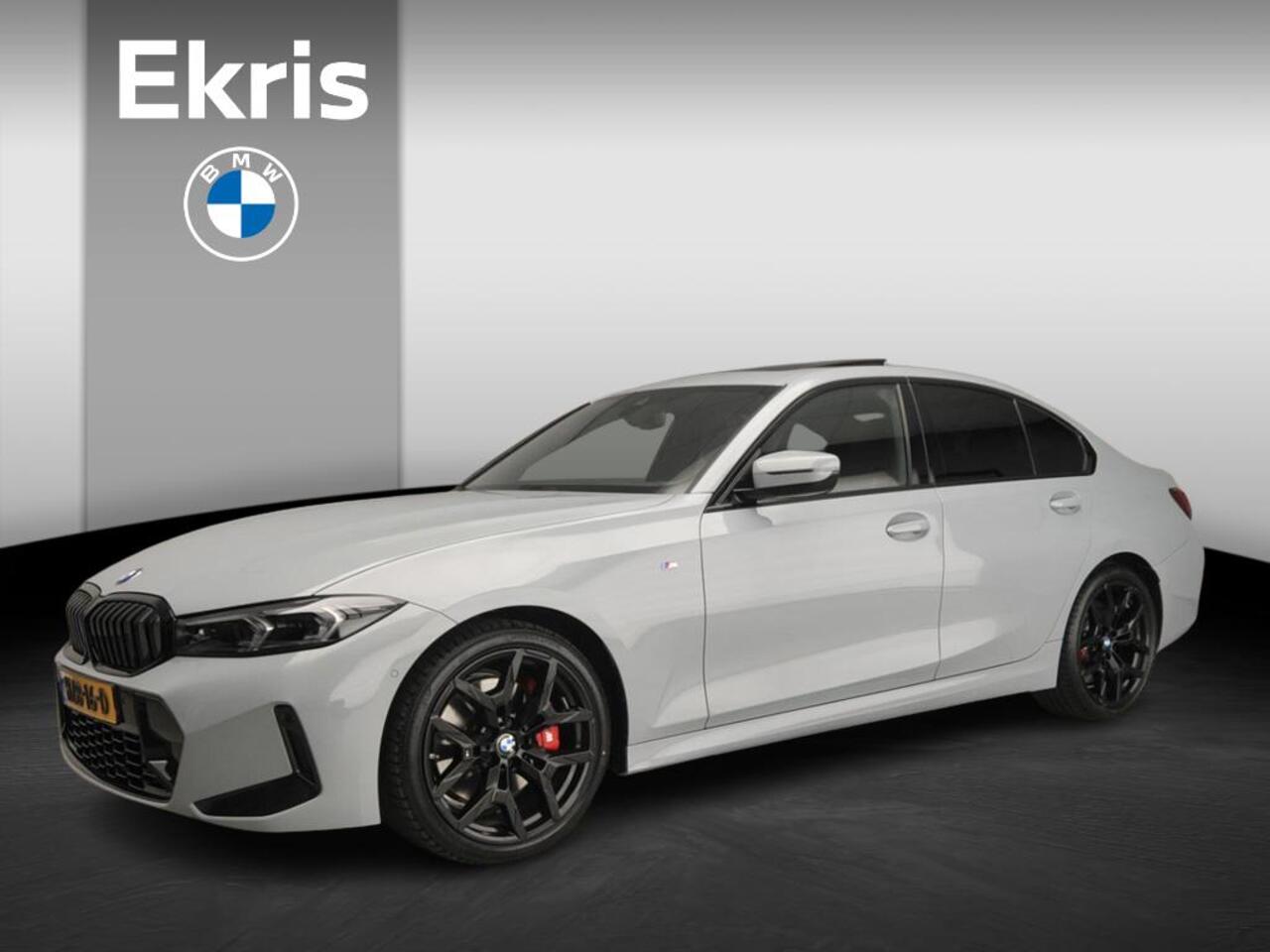 BMW 3-SERIE Sedan 318i | M-Sportpakket | LED | Navigatie | Trekhaak | Schuifdak | Stoelverwarming | Keyles go | DAB | Alu 19 inch