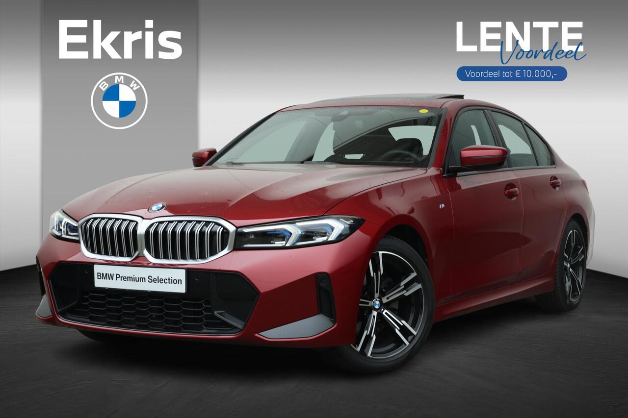 BMW 3-SERIE 320i / M-Sportpakket / PDC / Achteruitrij Camera / Verwarmde Voorstoelen / Adaptieve Led / schuif-kanteldak / Lentevoordeel