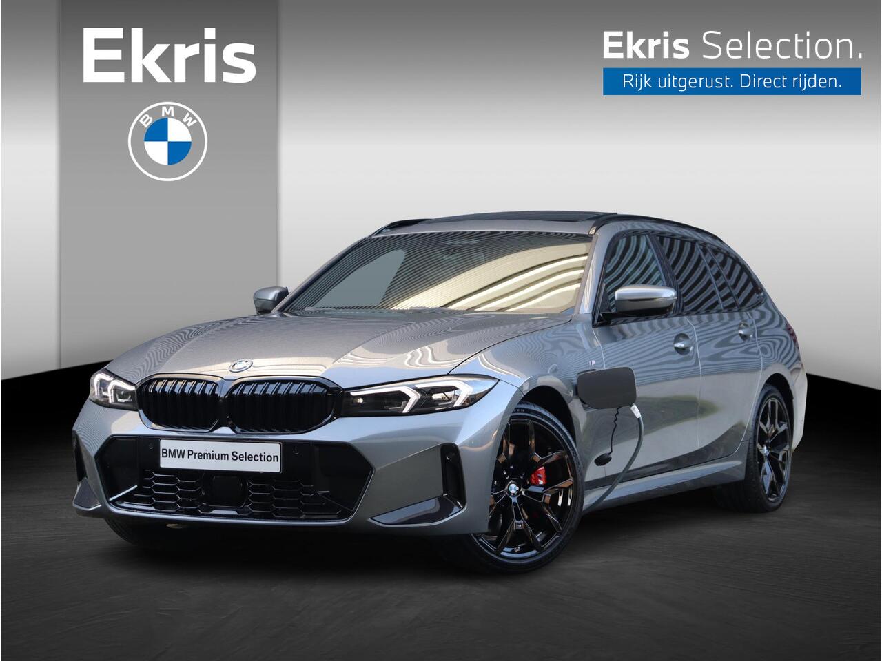 BMW 3-SERIE Touring 330e | M Sportpakket Pro | Panodak | Head-Up | Trekhaak | Driving Assistant Prof. | Parking Assistant Plus | Harman Kardon | Verwarmd Stuurwiel | 19'' LMV | Ekris Selection