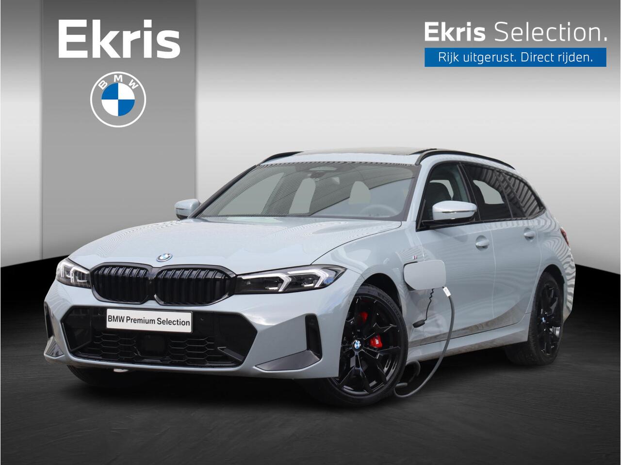 BMW 3-SERIE Touring 330e | M Sportpakket Pro | Panodak | Head-Up | Trekhaak | Driving Assistant Prof. | Parking Assitant Plus | Harman Kardon | Comfort Access | Elektr. Stoelen | 19'' LMV | Ekris Selection