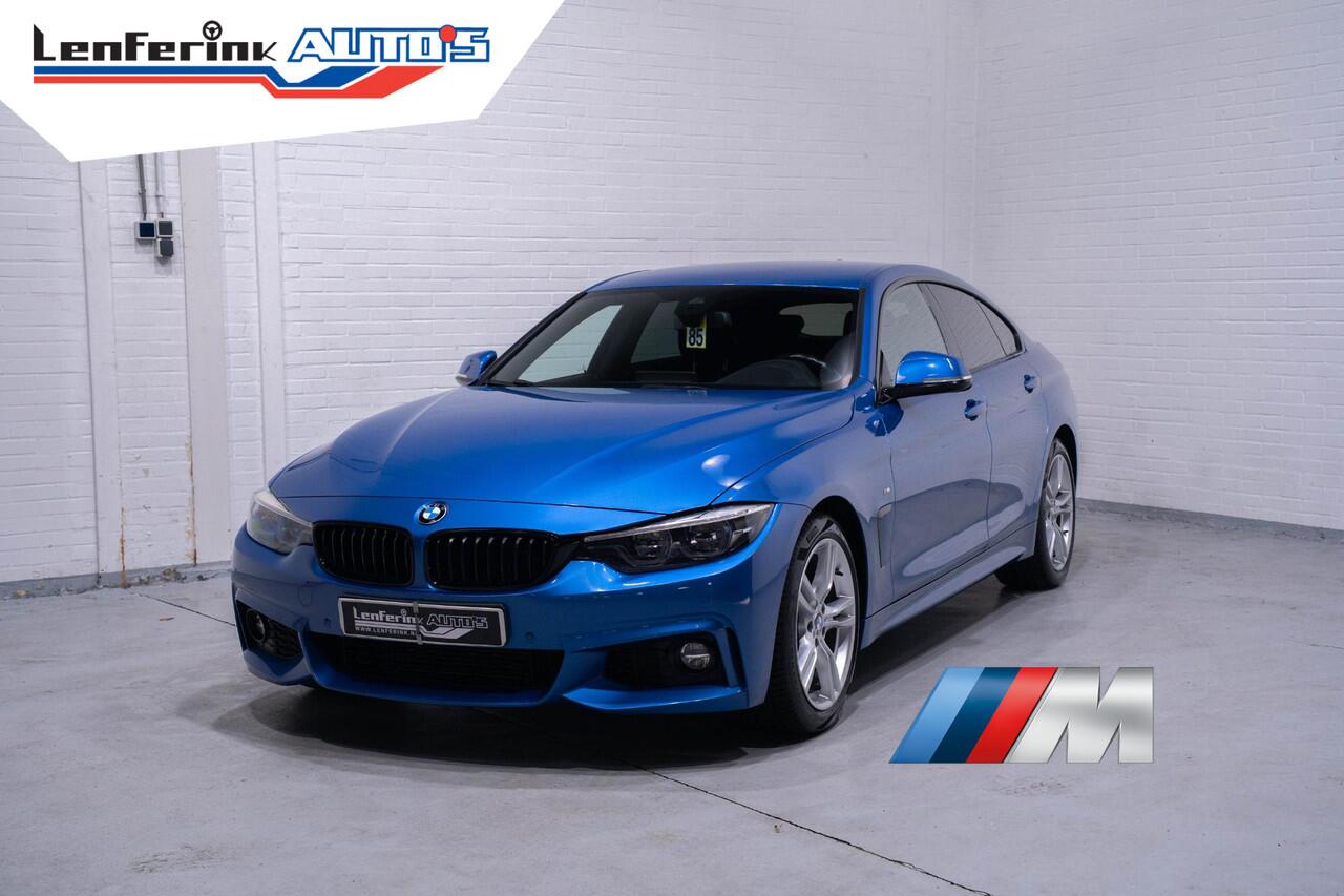 BMW 4-SERIE Gran Coupé 420d Corporate Lease High Executive M-Pakket HUD PDC v+a lane-assist front-assist 18"LMV voorstoelen electrisch bedienbaar links met memo private-glas cruise-controle schakelflippers aan het stuur allu-inlegdelen allcantara/stof camera stoelver