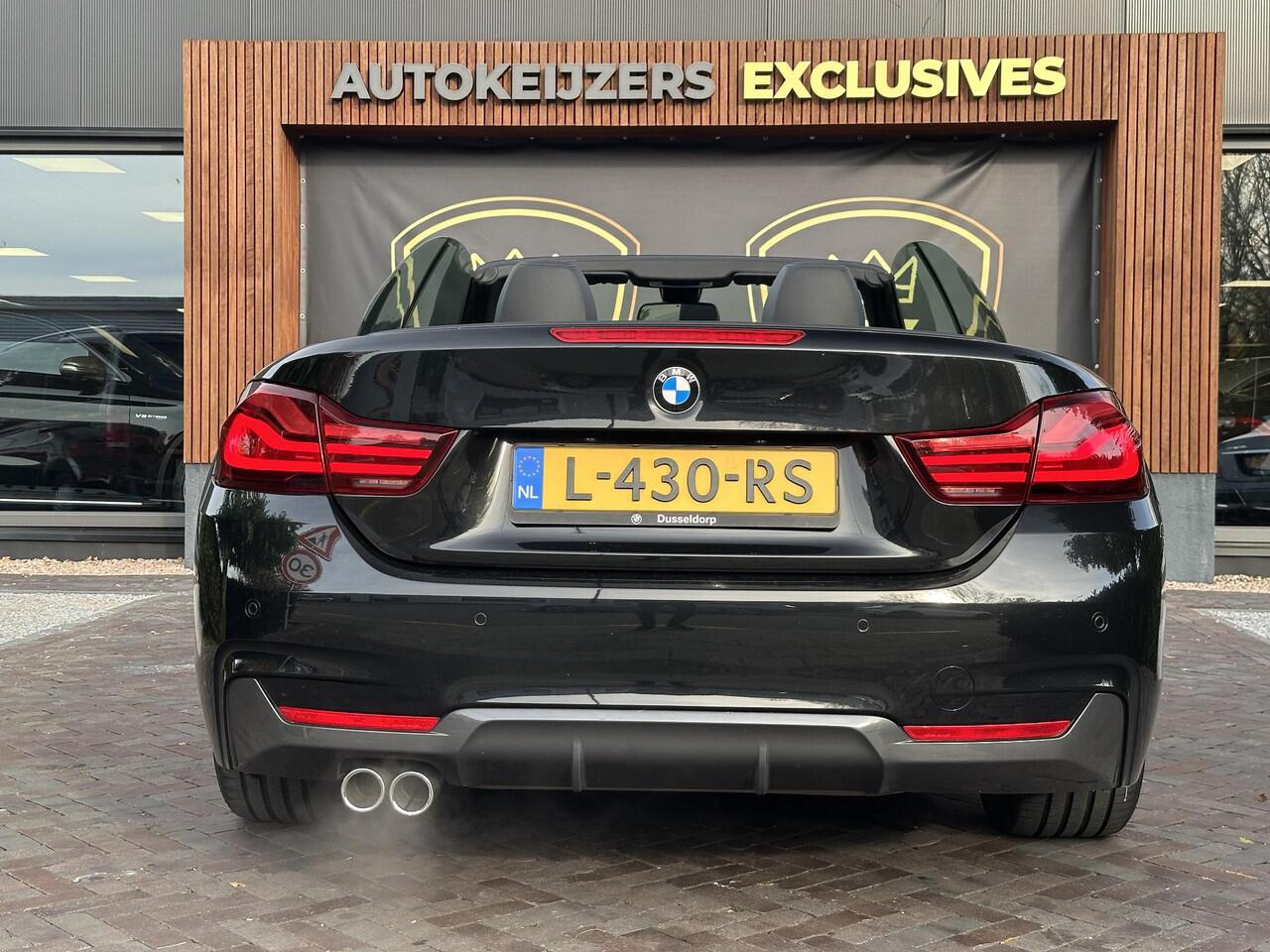 BMW 4-SERIE Cabrio 430i High Executive M Pakket Leer Automaat