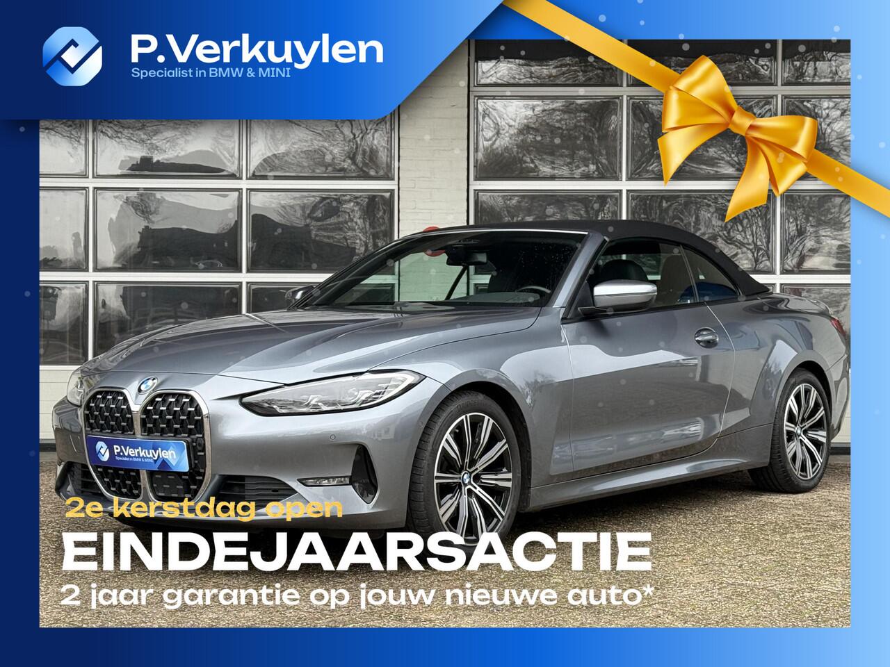 BMW 4-SERIE Cabrio 420i High Executive | NEKVERWARMING | DRIVING ASS. PROFF. | HEAD UP | KEYLESS ENTRY |