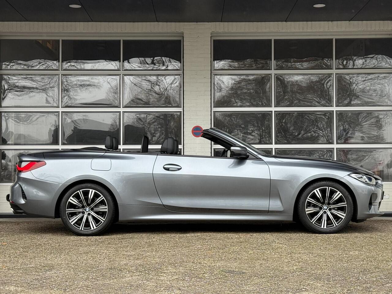 BMW 4-SERIE Cabrio 420i High Executive | NEKVERWARMING | DRIVING ASS. PROFF. | HEAD UP | KEYLESS ENTRY |