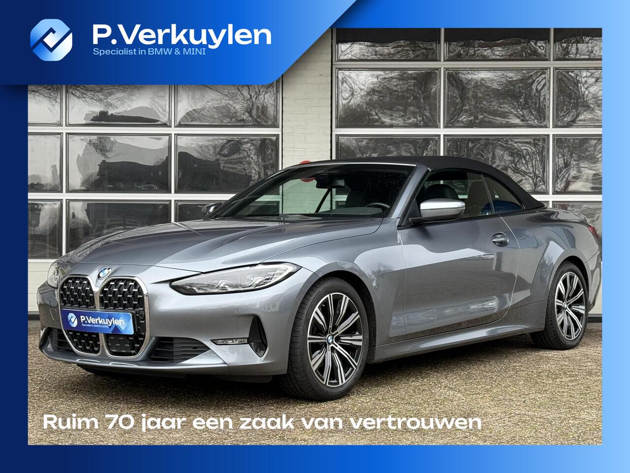 BMW 4-SERIE Cabrio 420i High Executive | NEKVERWARMING | DRIVING ASS. PROFF. | HEAD UP | KEYLESS ENTRY |