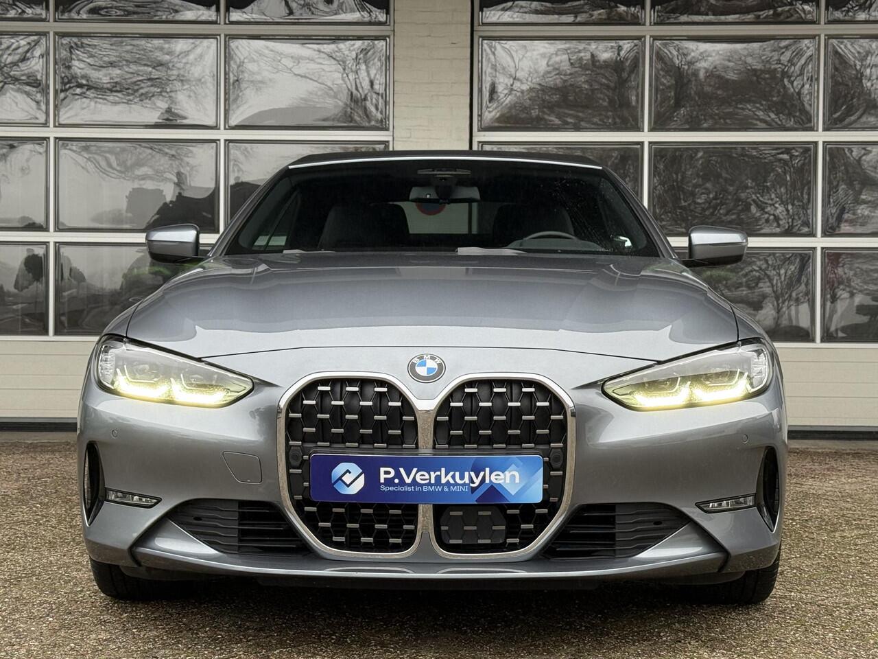 BMW 4-SERIE Cabrio 420i High Executive | NEKVERWARMING | DRIVING ASS. PROFF. | HEAD UP | KEYLESS ENTRY |