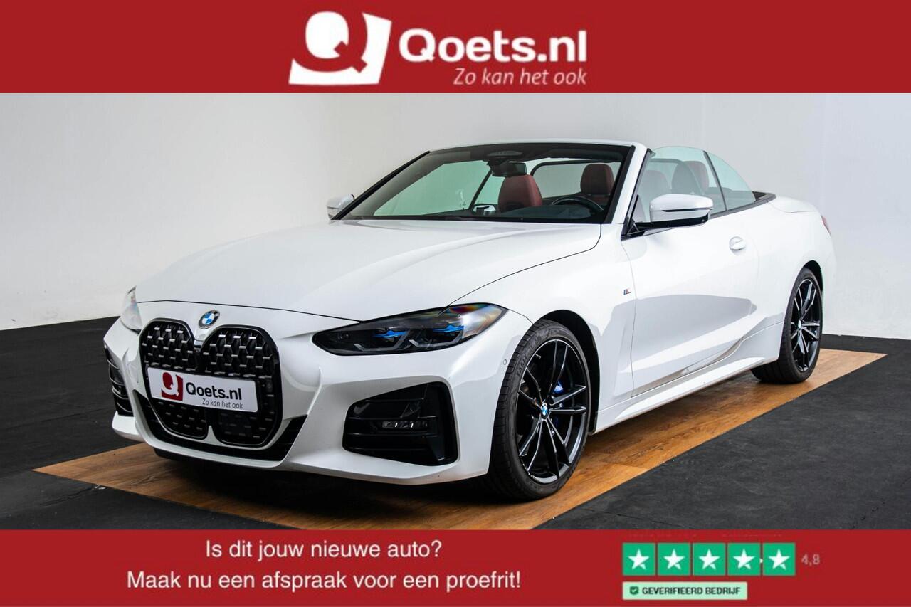 BMW 4-SERIE Cabrio 430i High Executive M Sport - Elektrisch verwarmde voorstoelen - Windscherm - Air collar - Comfort Access - Driving Assistant Professional - Active Guard Plus - Head up - Harman Kardon -