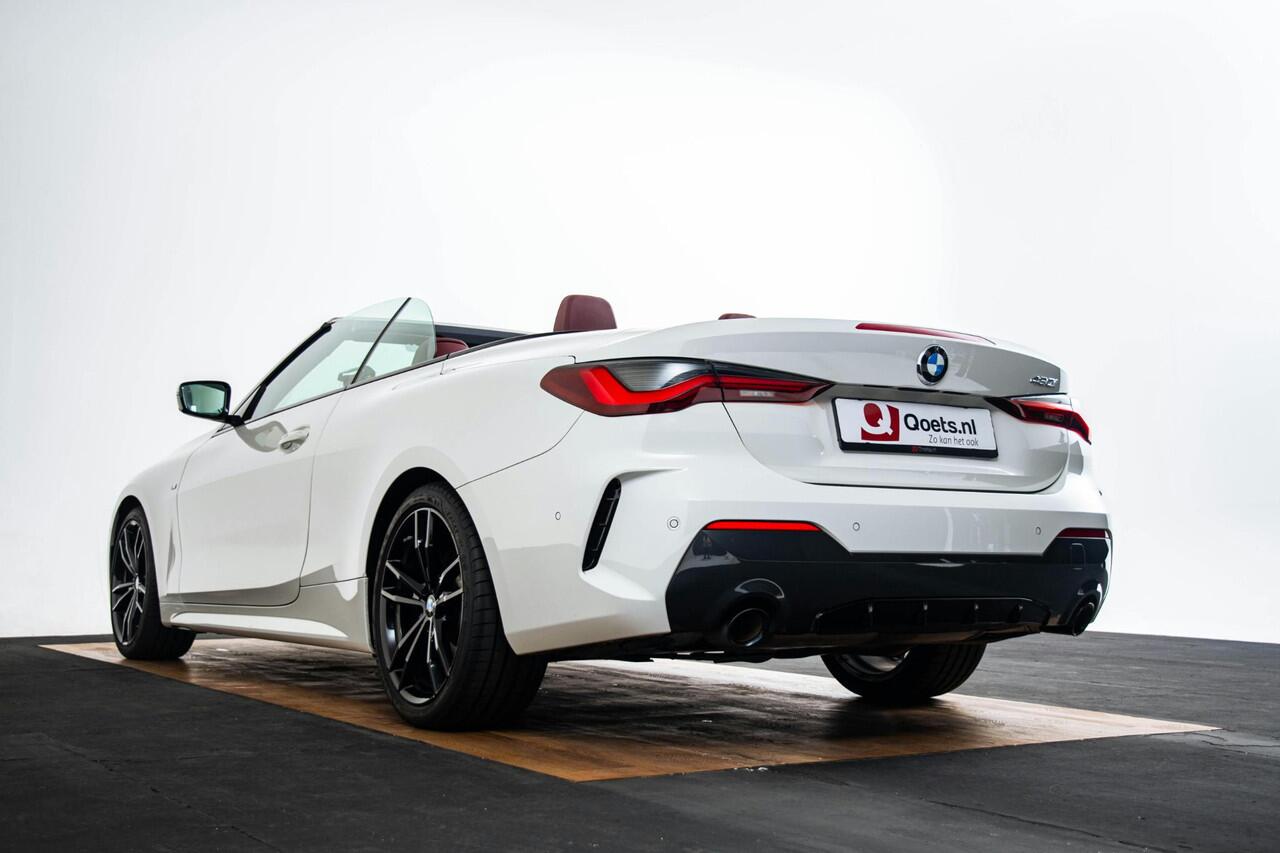 BMW 4-SERIE Cabrio 430i High Executive M Sport - Elektrisch verwarmde voorstoelen - Windscherm - Air collar - Comfort Access - Driving Assistant Professional - Active Guard Plus - Head up - Harman Kardon -