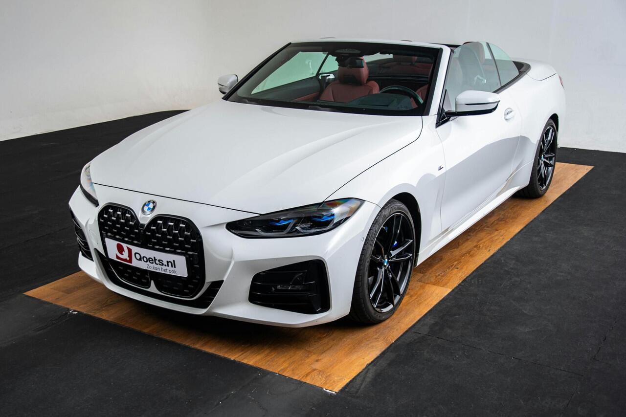 BMW 4-SERIE Cabrio 430i High Executive M Sport - Elektrisch verwarmde voorstoelen - Windscherm - Air collar - Comfort Access - Driving Assistant Professional - Active Guard Plus - Head up - Harman Kardon -