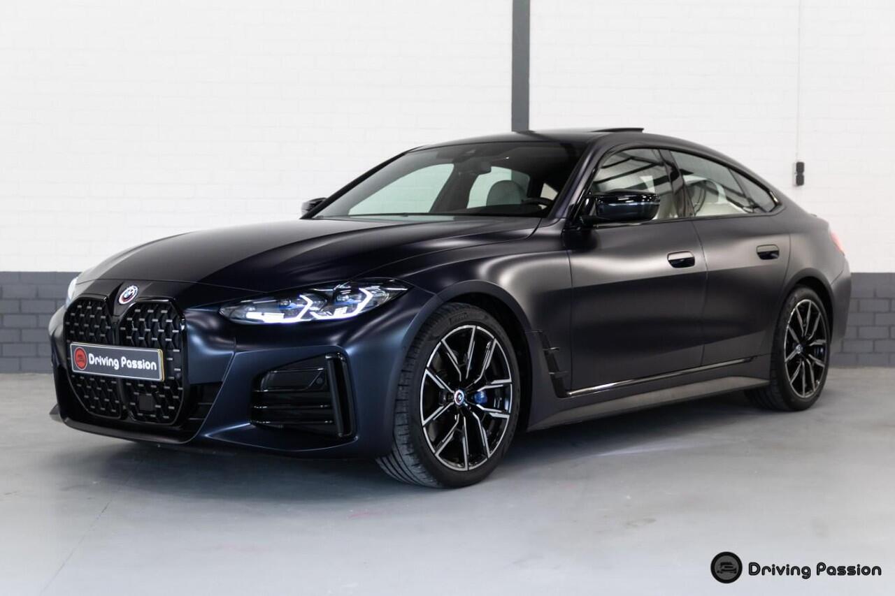 BMW 4-SERIE M440i xDrive Gran Coupé G26 | Orig. NL | Indiv. Tanz. Blauw | Xpel stealth | 1 eig.