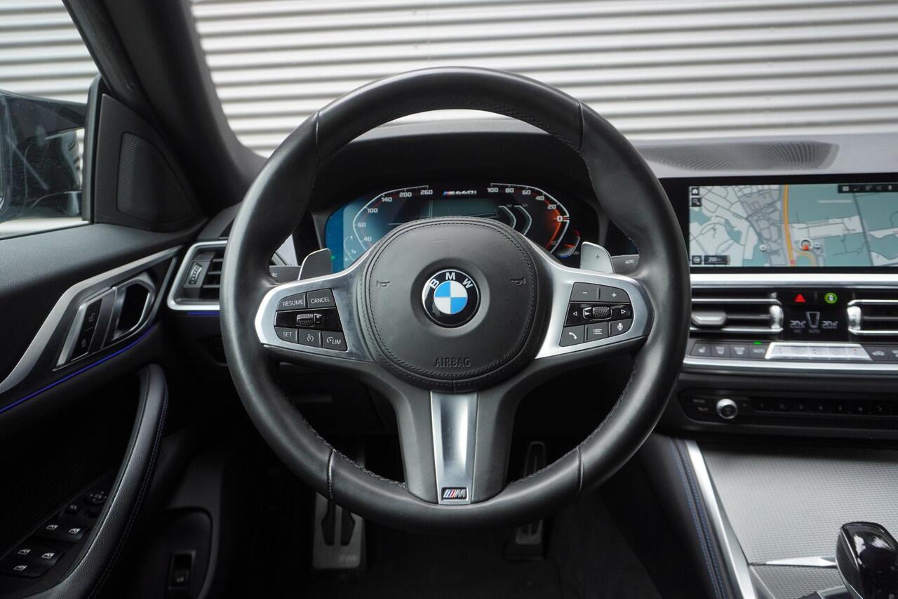 BMW 4-SERIE Gran Coupé M440i Parking Assistant Plus | HiFi System | Variable Sport Steering | Extra getint glas | M Sportremsysteem Blau | M Sportdifferentieel