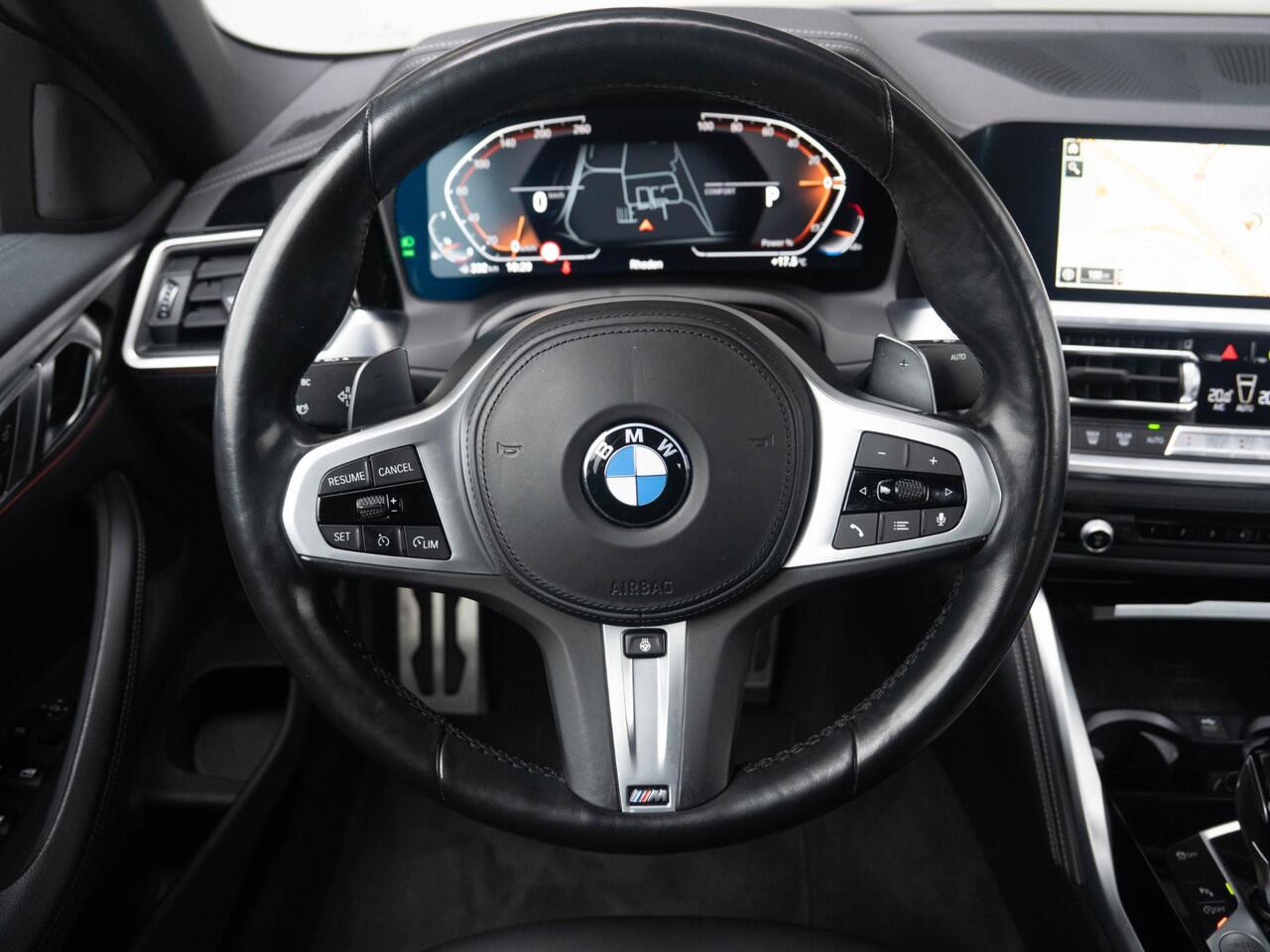 BMW 4-SERIE Cabrio 420i | M Sportpakket | Stuurwielverwarming | Adaptief M Onderstel | Driving Assistant | HiFi | Comfort Access