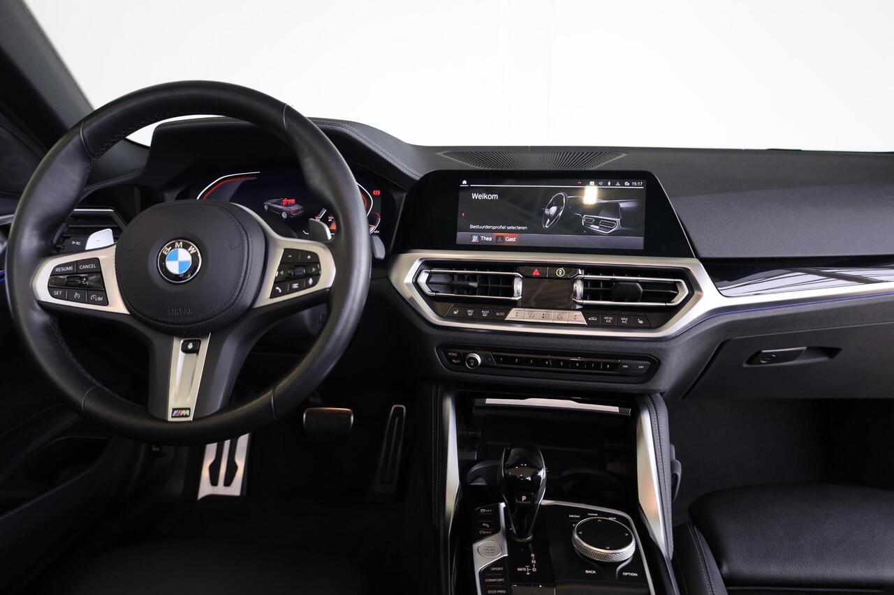 BMW 4-SERIE Cabrio 420i | M Sportpakket | Head-Up Display | Camera | Stuurwielrand Verwarmd | Comfort Access | Hi-Fi