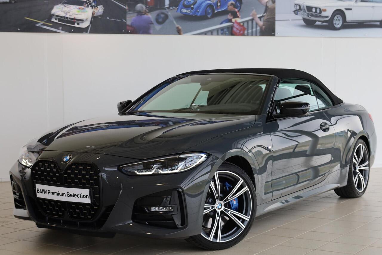 BMW 4-SERIE Cabrio 420i | M Sportpakket | Head-Up Display | Camera | Stuurwielrand Verwarmd | Comfort Access | Hi-Fi