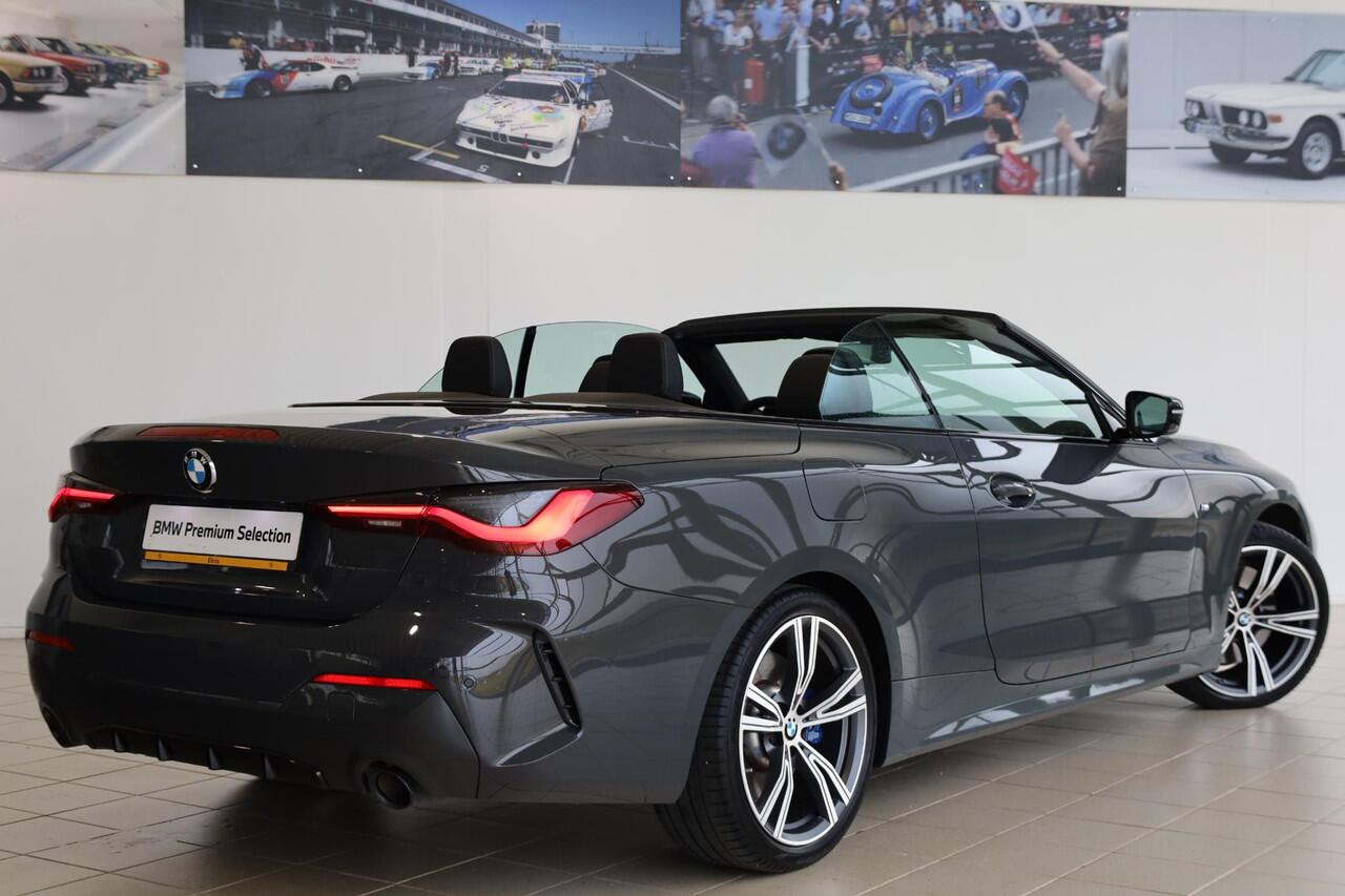BMW 4-SERIE Cabrio 420i | M Sportpakket | Head-Up Display | Camera | Stuurwielrand Verwarmd | Comfort Access | Hi-Fi