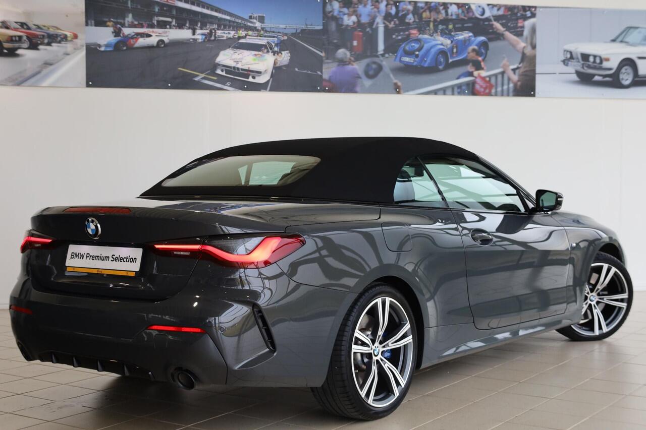BMW 4-SERIE Cabrio 420i | M Sportpakket | Head-Up Display | Camera | Stuurwielrand Verwarmd | Comfort Access | Hi-Fi