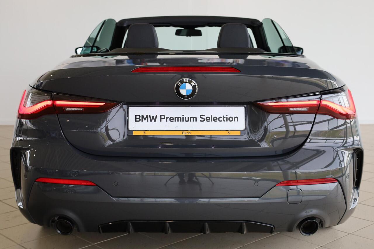BMW 4-SERIE Cabrio 420i | M Sportpakket | Head-Up Display | Camera | Stuurwielrand Verwarmd | Comfort Access | Hi-Fi