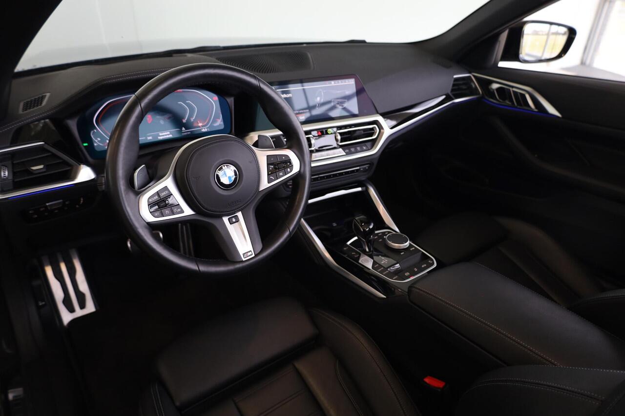 BMW 4-SERIE Cabrio 420i | M Sportpakket | Head-Up Display | Camera | Stuurwielrand Verwarmd | Comfort Access | Hi-Fi