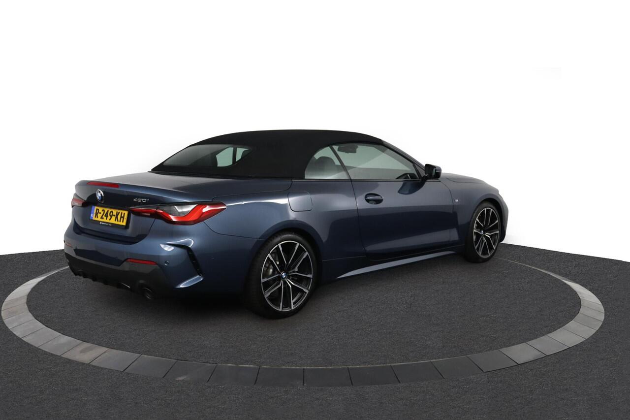 BMW 4-SERIE Cabrio 430i High Executive | Dealeronderhouden | 1e eigenaar | Virtualcockpit | Memory | Keyless