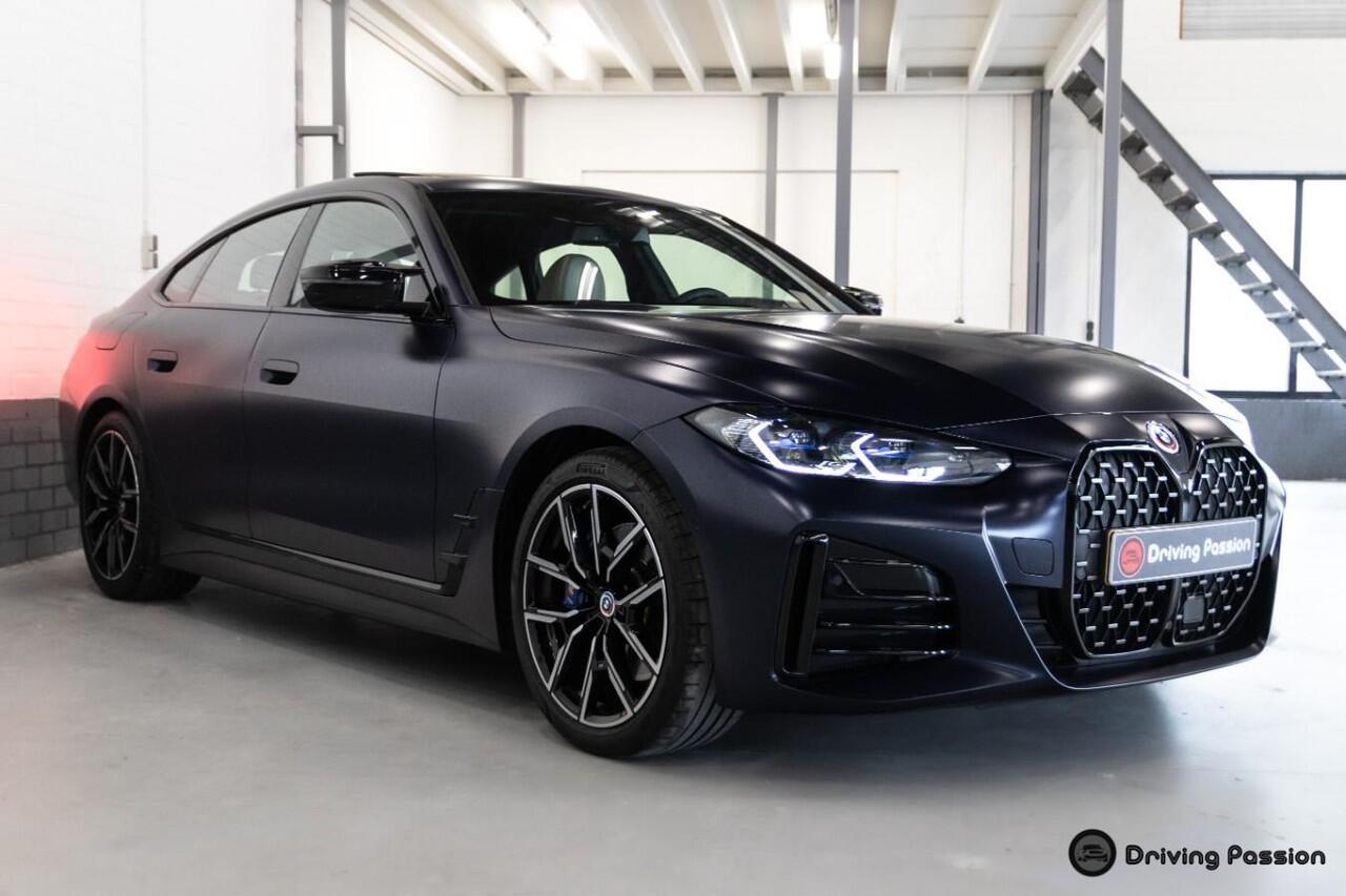BMW 4-SERIE M440i | Ex BPM / without Dutch plates | xDrive Gran Coupé G26 | Orig. NL | Indiv. Tanz. Blauw | Xpel stealth | 1 eig.
