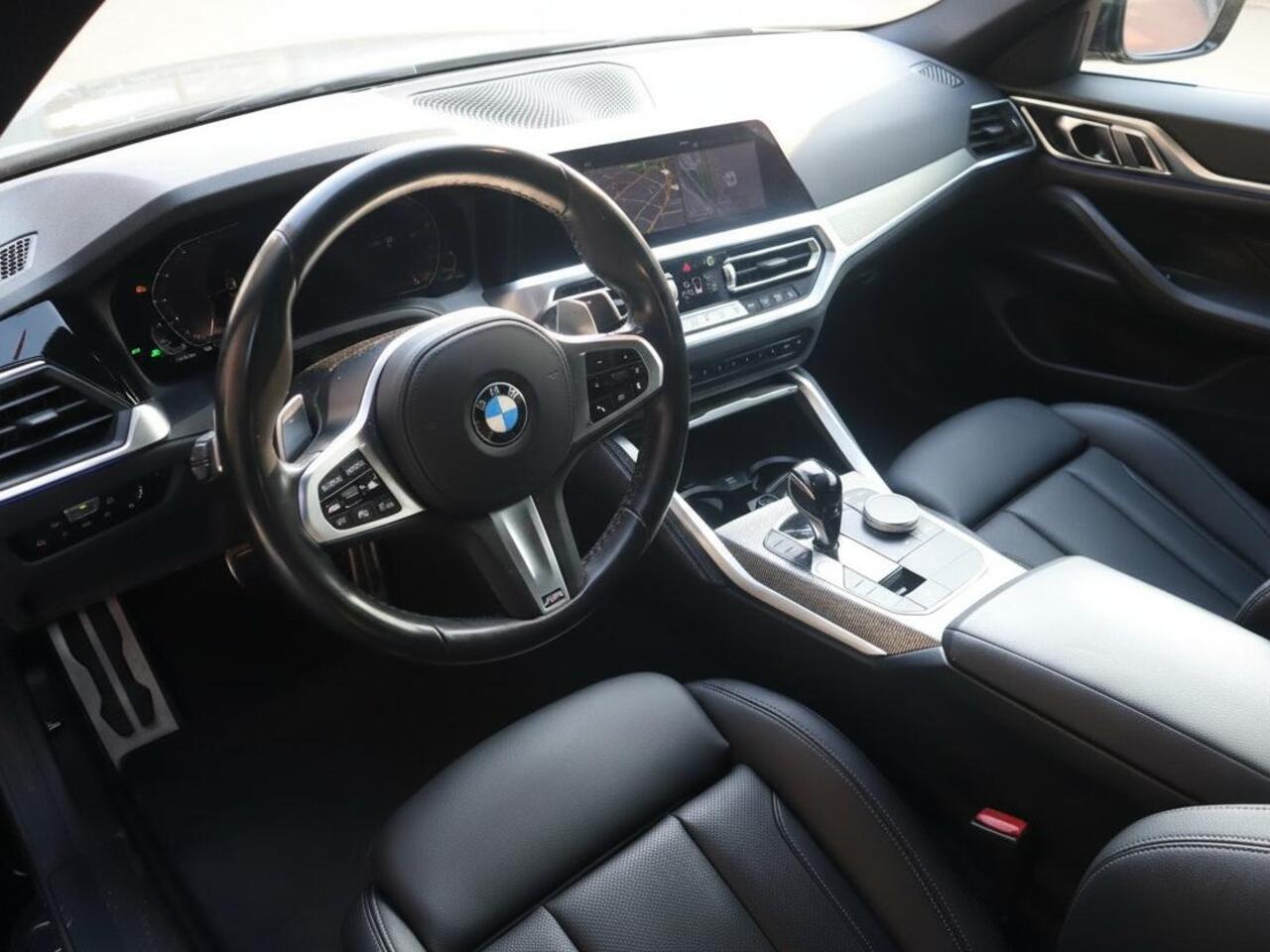 BMW 4-SERIE Gran Coupé 420i High Executive M-sport | Clima | Adapt. Cruise | Apple carplay/Navi | Leder | Stoelverwarming | PDC + Camera |
