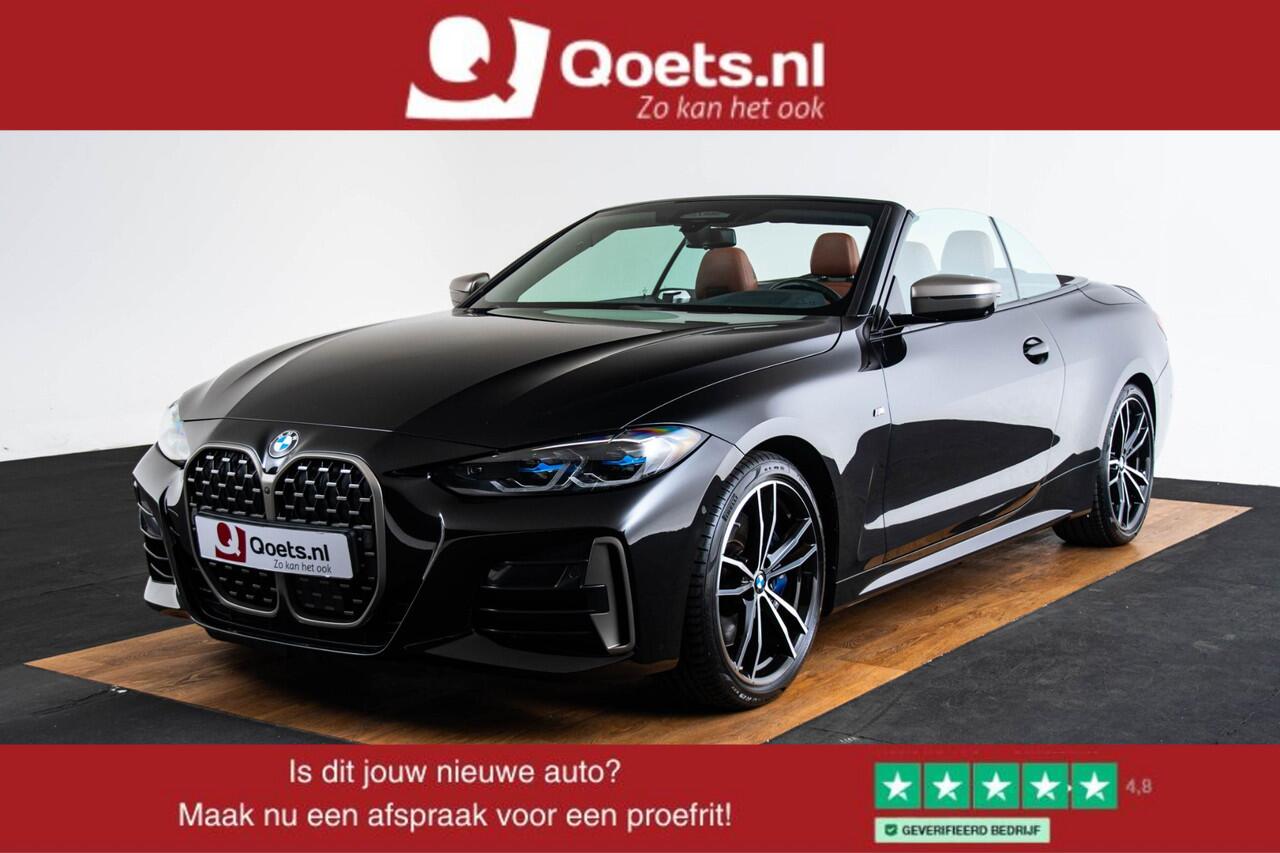 BMW 4-SERIE Cabrio M440i High Executive Parking/Driving Assistant - Active Guard Plus - Head up - Ambiance verlichting - Comfort Access - Air collar - Windscherm - Automatisch dimmende binnen/buitenspiegel -