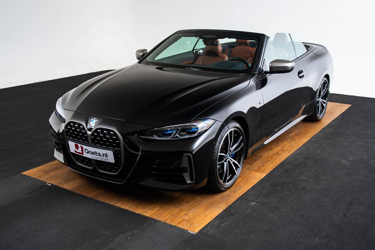 BMW 4-SERIE Cabrio M440i High Executive Parking/Driving Assistant - Active Guard Plus - Head up - Ambiance verlichting - Comfort Access - Air collar - Windscherm - Automatisch dimmende binnen/buitenspiegel -