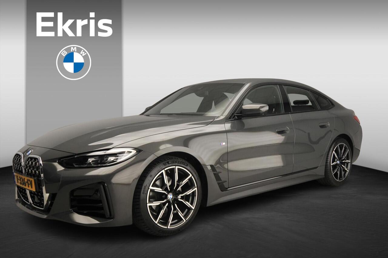 BMW 4-SERIE Gran Coupe 420i | M-Sportpakket | LED | Leder | HUD | Trekhaak | Active cruise | DAB | Hifi speakers | Alu 18 inch