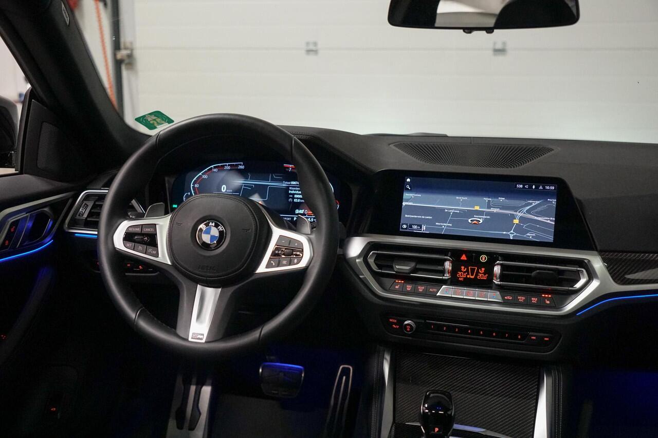 BMW 4-SERIE Gran Coupé 420i M-Sport | Schuifdak | Carbon | Hifi