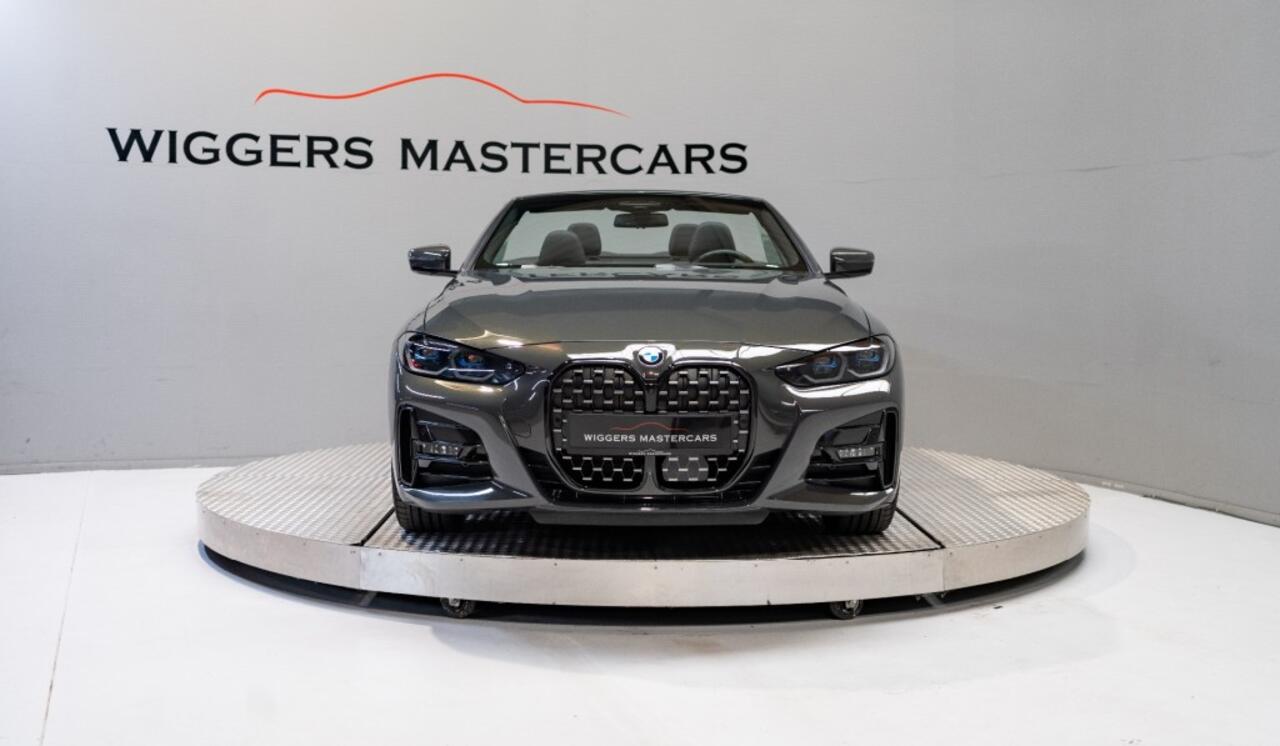 BMW 4-SERIE 420i M-Sport 184 PK Aut Cabriolet, Head-up, Harman Kardon, El.trekhaak, Leder, 19 M-sport LM