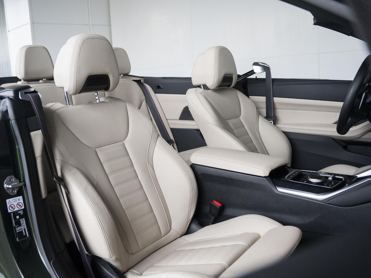 BMW 4-SERIE Cabrio 430i | High Executive | M Sportpakket Pro | Harman Kardon | Stuurwielrand verwarmd | Comfort Access | Stoelverwarming | Air Collar