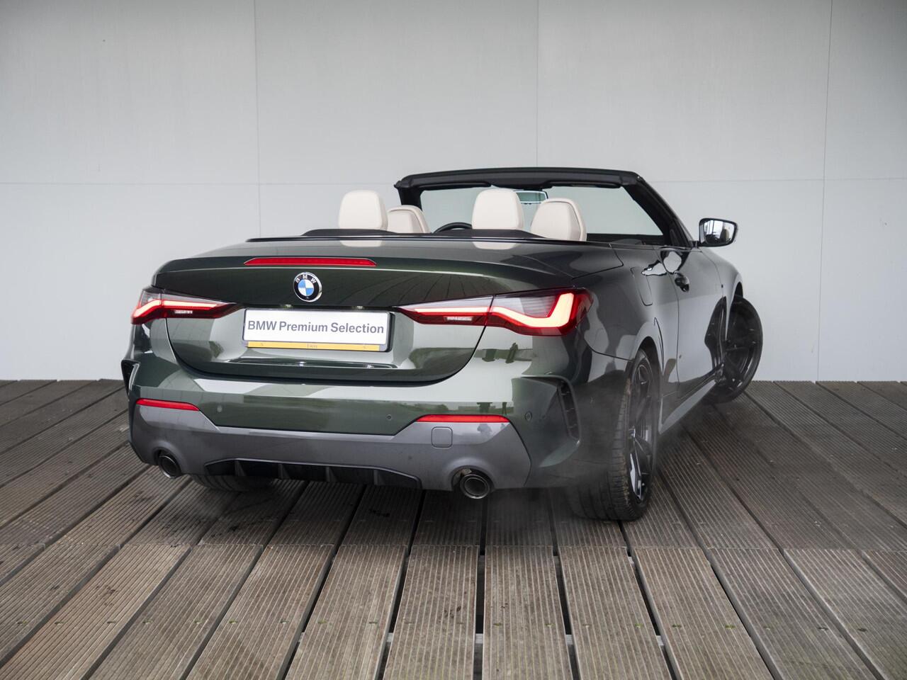 BMW 4-SERIE Cabrio 430i | High Executive | M Sportpakket Pro | Harman Kardon | Stuurwielrand verwarmd | Comfort Access | Stoelverwarming | Air Collar