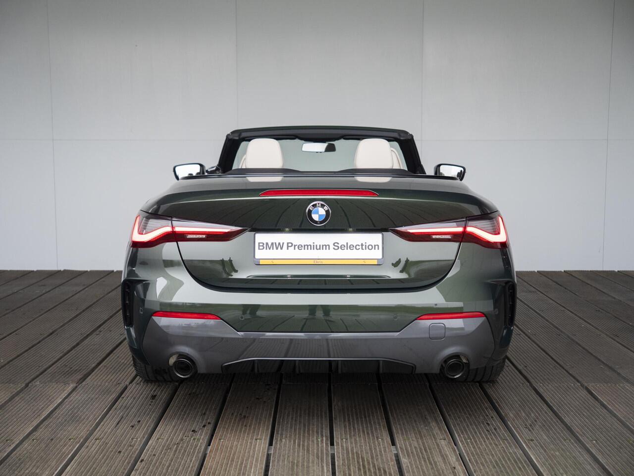 BMW 4-SERIE Cabrio 430i | High Executive | M Sportpakket Pro | Harman Kardon | Stuurwielrand verwarmd | Comfort Access | Stoelverwarming | Air Collar