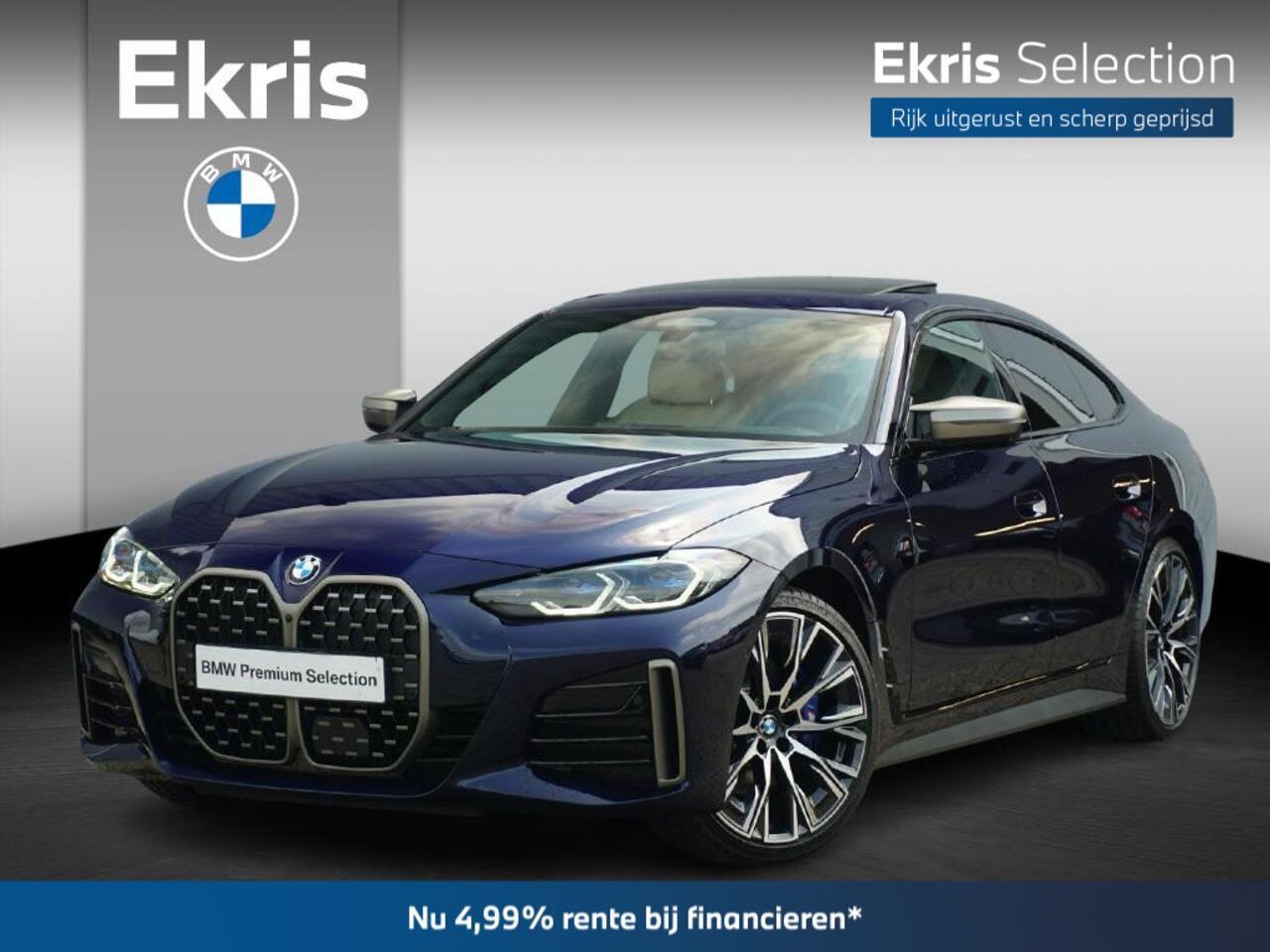 BMW 4-SERIE Gran Coupé M440i xDrive 20'' / Schuif-/kanteldak / Harman Kardon / Laserlight | Ekris Selection