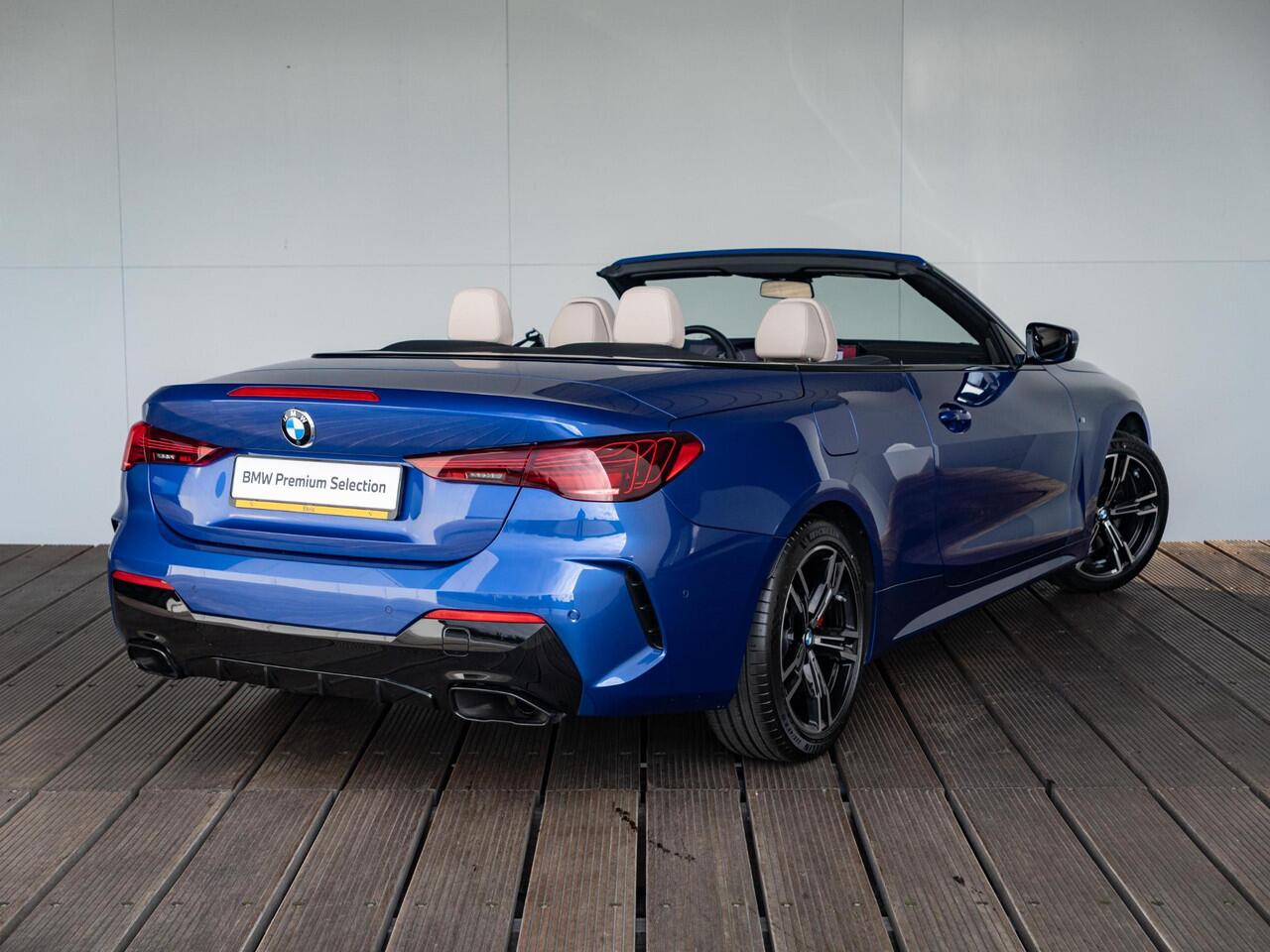 BMW 4-SERIE Cabrio 420i | M Sportpakket Pro | Innovation Pack | Verwarmd Stuurwiel | Stoelverwarming | Harman Kardon | Air Collar