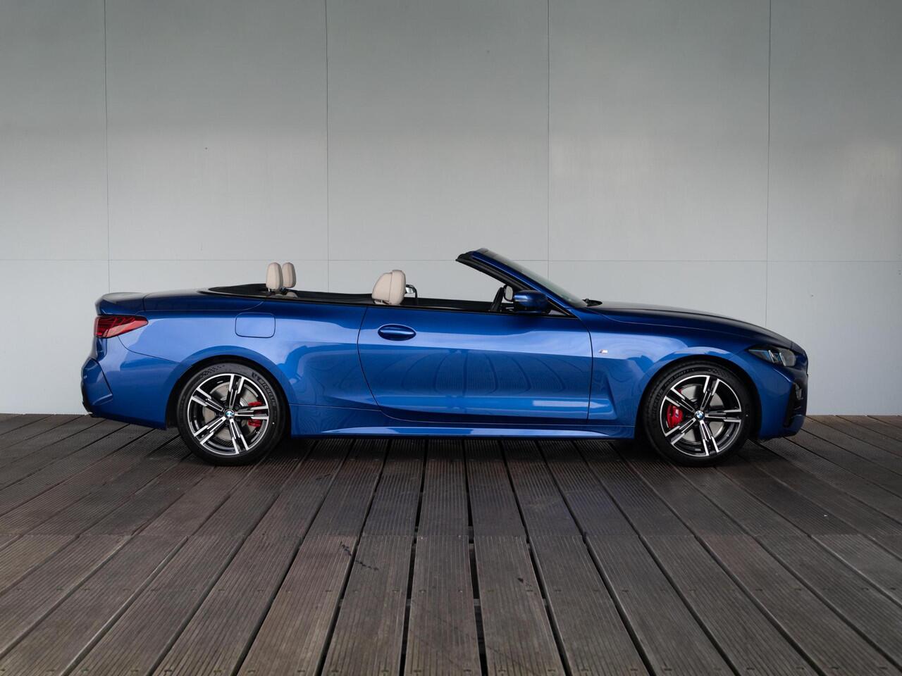 BMW 4-SERIE Cabrio 420i | M Sportpakket Pro | Innovation Pack | Verwarmd Stuurwiel | Stoelverwarming | Harman Kardon | Air Collar