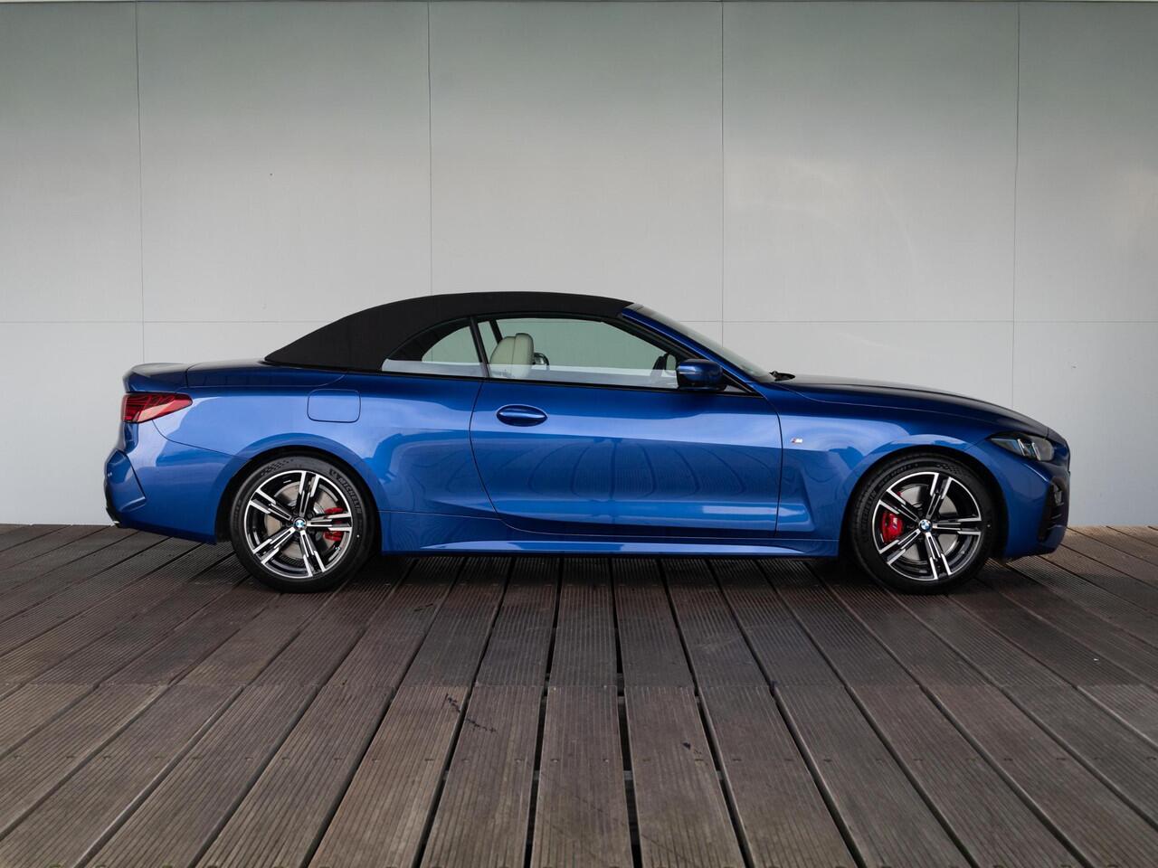 BMW 4-SERIE Cabrio 420i | M Sportpakket Pro | Innovation Pack | Verwarmd Stuurwiel | Stoelverwarming | Harman Kardon | Air Collar