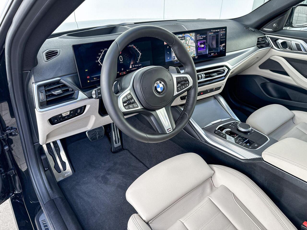 BMW 4-SERIE Gran Coupé 420i High Executive M Sportpakket Pro / Harman Kardon / Glazen Schuifdak / Comfort Access / Elektrisch Verstelbare Stoelen / Adaptieve Cruise / Comfort Acces / 19 Inch