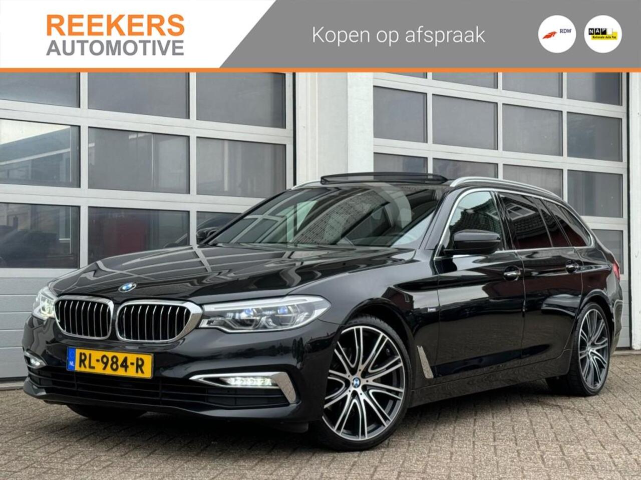 BMW 5-SERIE 520D HIGH EXE Lux.LINE 1 EIG. 1 DEALER ONH. LM20â