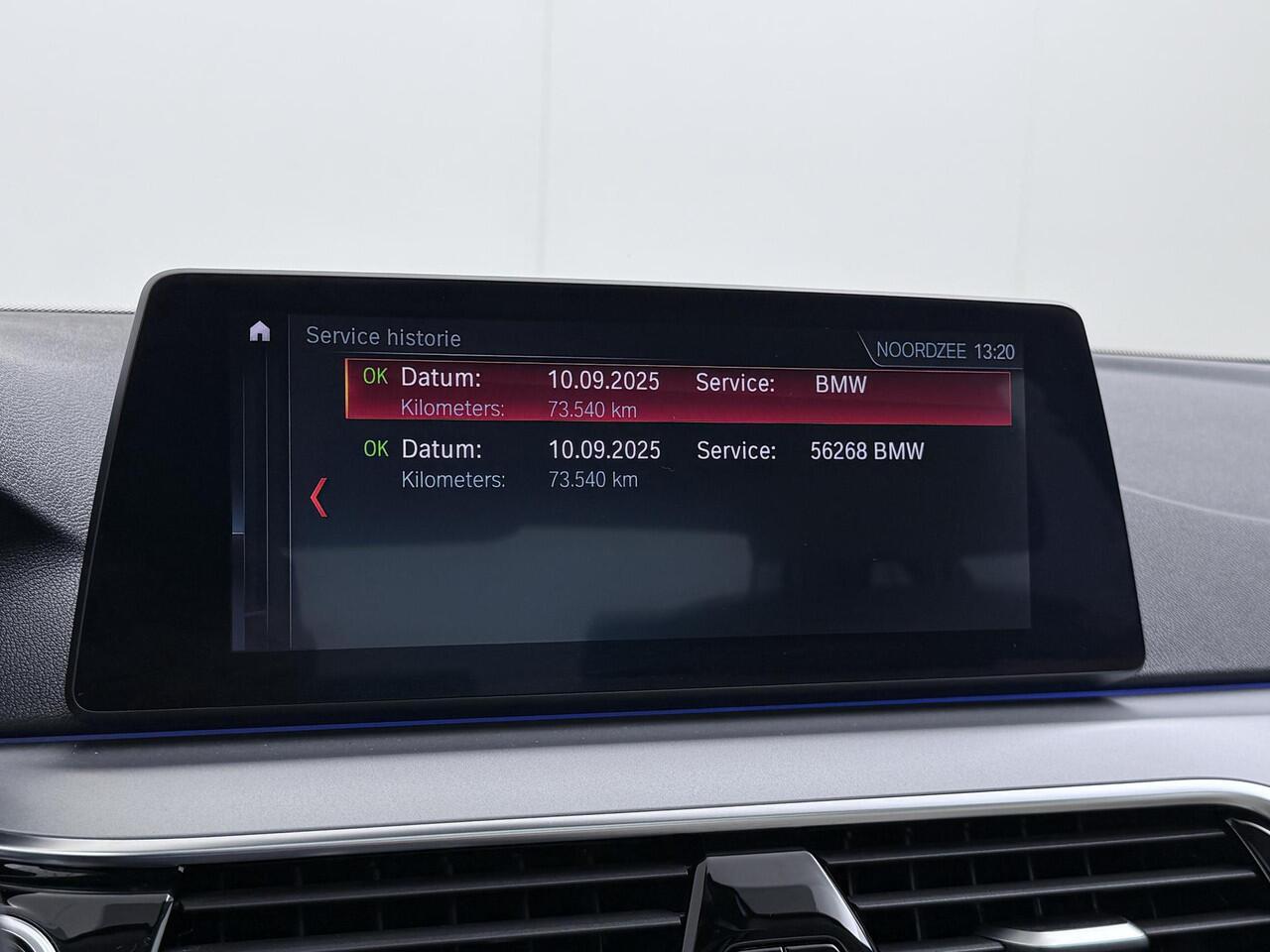 BMW 5-SERIE 530e iPerformance Executive HUD 360 Camera Schuifdak Camera Leder Dealer onderhouden