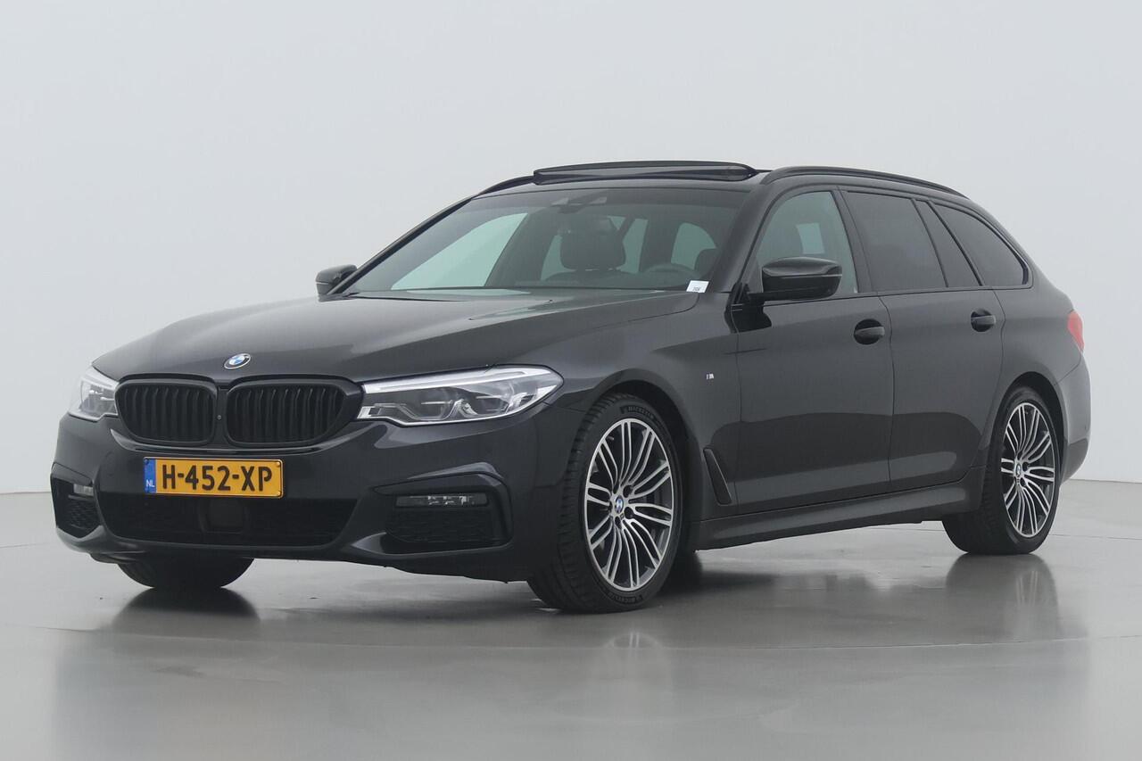 BMW 5-SERIE Touring 540i xDrive High Executive | Head-Up | Panoramadak | Trekhaak | 19 Inch | ACC | Getint Glas